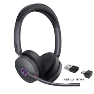 Yealink BH74 Bluetooth wireless headset with active noise cancellation