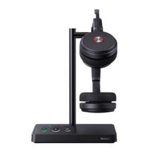 Yealink WH62 dual wireless headset with charging base