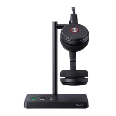 Yealink WH62 dual wireless headset with charging base