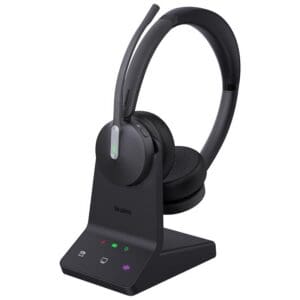 Yealink WH64 Dual DECT wireless headset with charging base